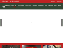 Tablet Screenshot of goodfellaspizzalaketahoe.com